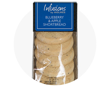 Blueberry & Apple Shortbread