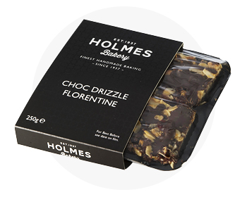 Choc Drizzle Florentine