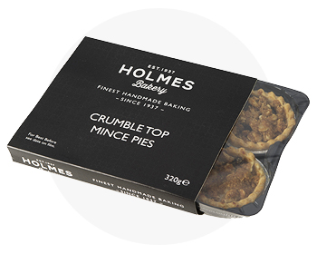 Crumble Top Mince Pies