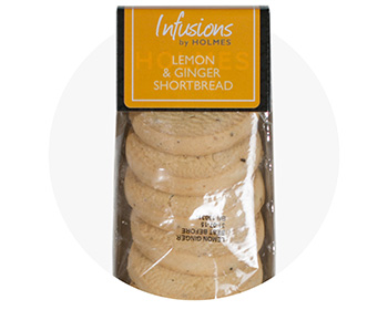 Lemon & Ginger Shortbread